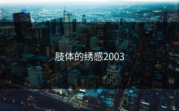 肢体的绣感2003 肢体的绣感2003